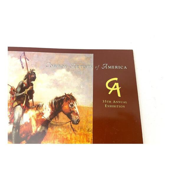 Cowboy Artists of America Paperback 35th Phoenix Art Museum 2000 First Edition - Picture 12 of 15